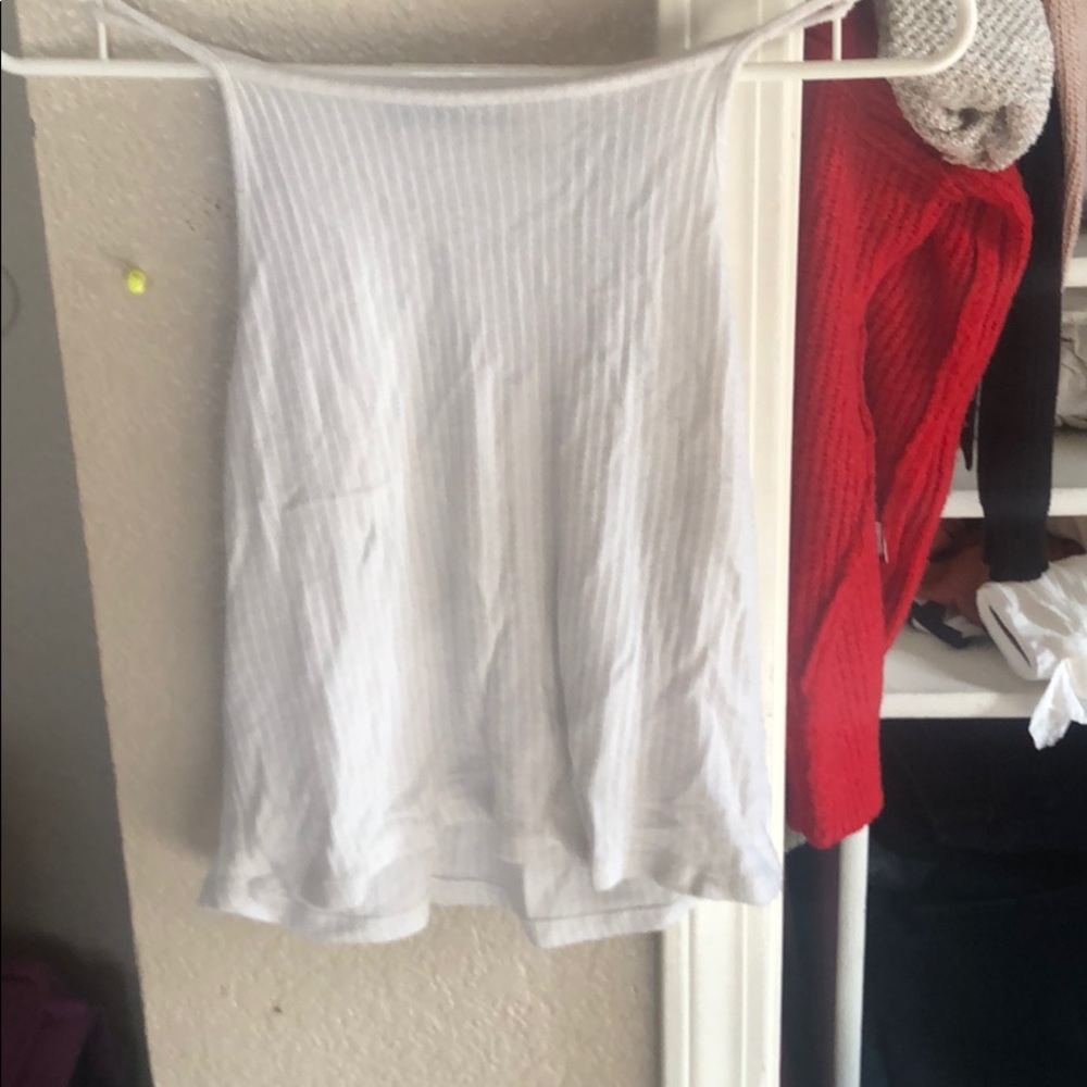 Spaghetti strap crop top